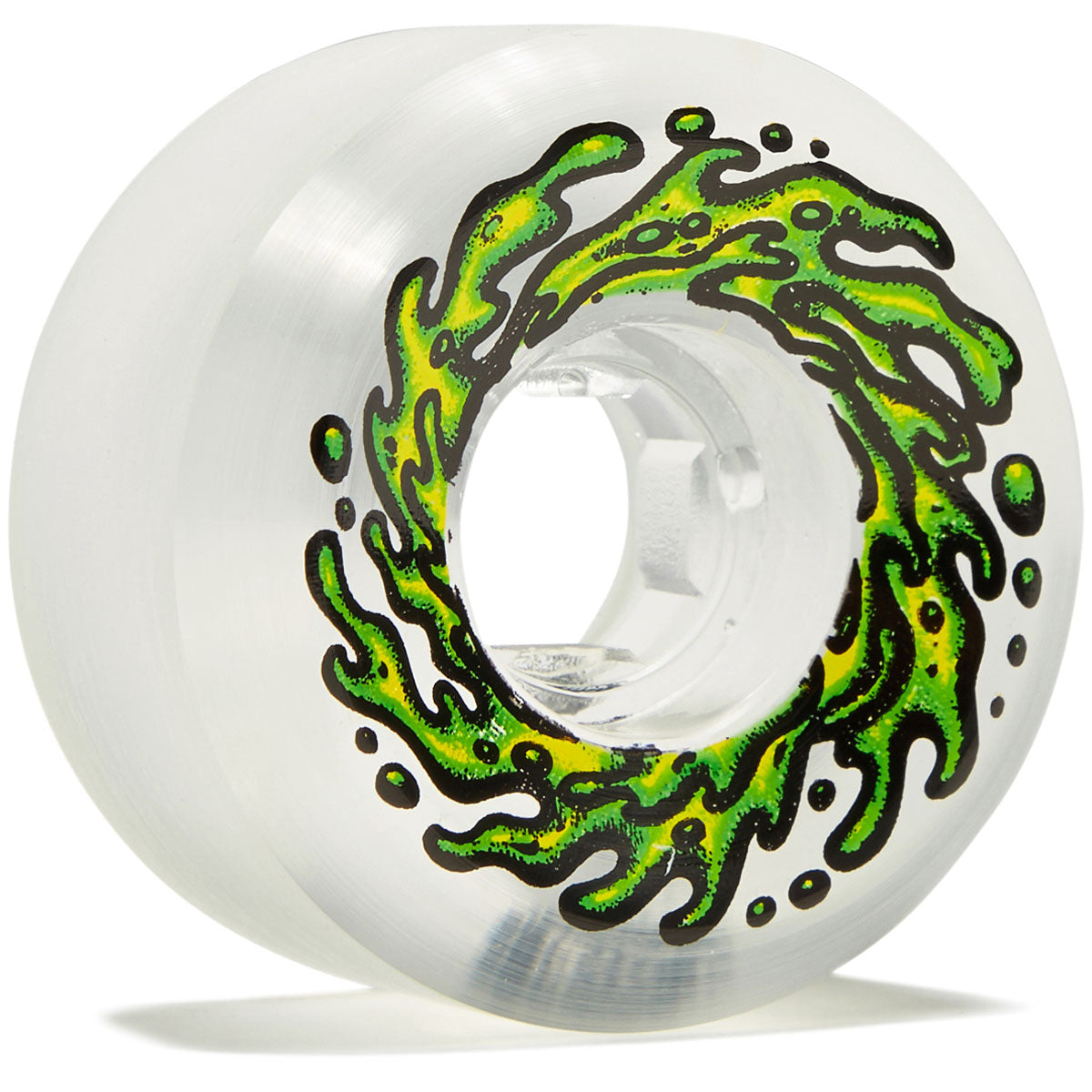 Slime Balls Mirror Vomits 99a Skateboard Wheels - Clear - 53mm image 1