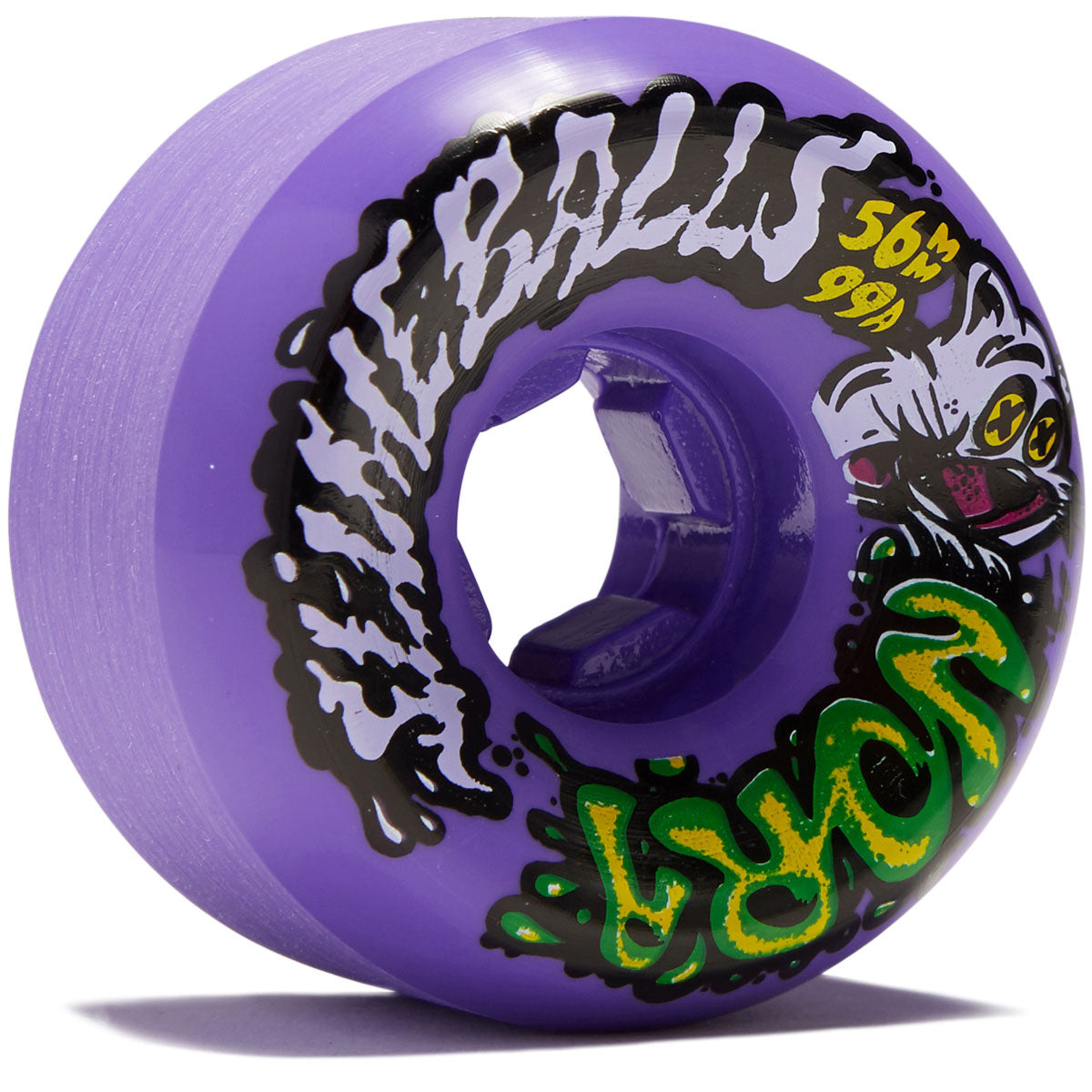 Slime Balls Nora Vasconcellos Guest Vomit Mini 99a Skateboard Wheels - Purple - 56mm image 1