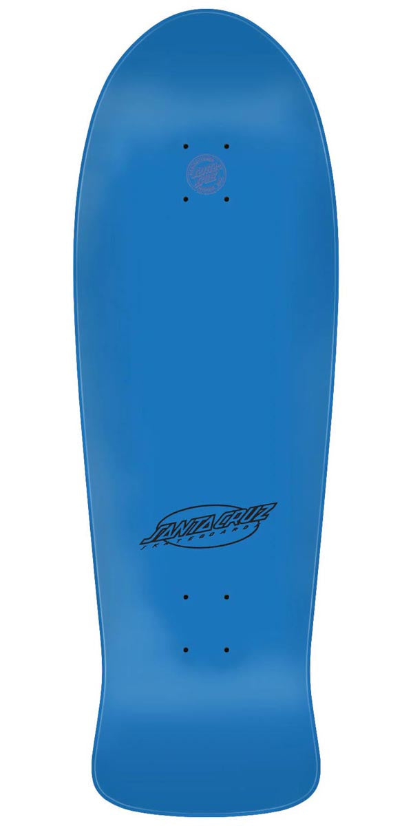 Santa Cruz Meek OG Slasher Reissue Skateboard Deck - Blue - 10.10