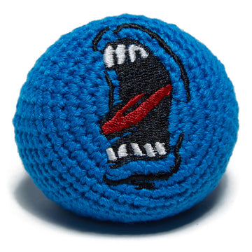 Santa Cruz Big Mouth Crochet Foot Bag - Blue