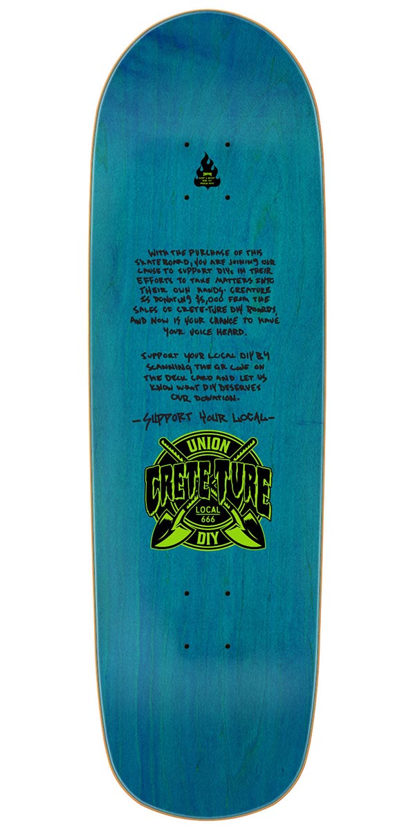 Creature Gonzalez Temple Skateboard Complete - 8.375