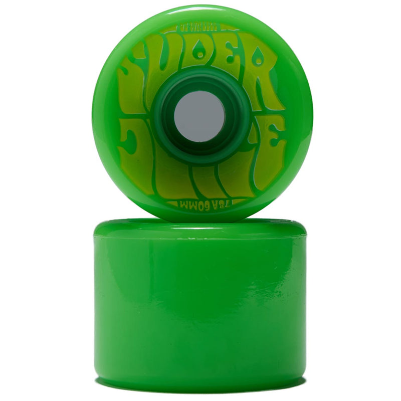 OJ Super Juice 78a Skateboard Wheels - Green/Yellow - 60mm
