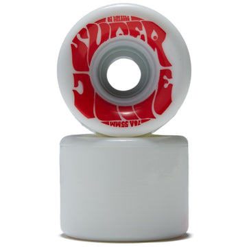 OJ Mini Super Juice 78a Skateboard Wheels - White/Red - 55mm