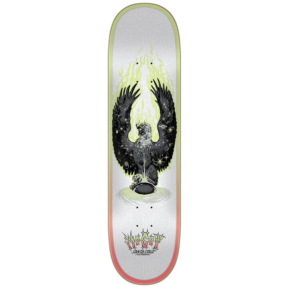 Santa Cruz McCoy Elite Eagle VX Skateboard Deck - 8.00