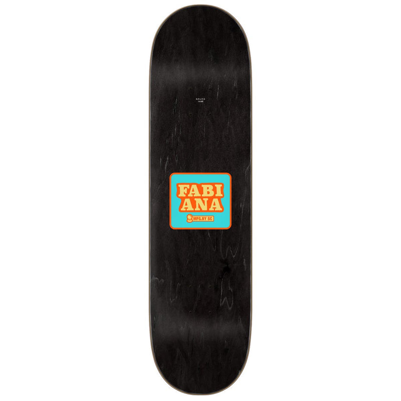 Santa Cruz Delfino Switchblade Comb Skateboard Deck - 8.25