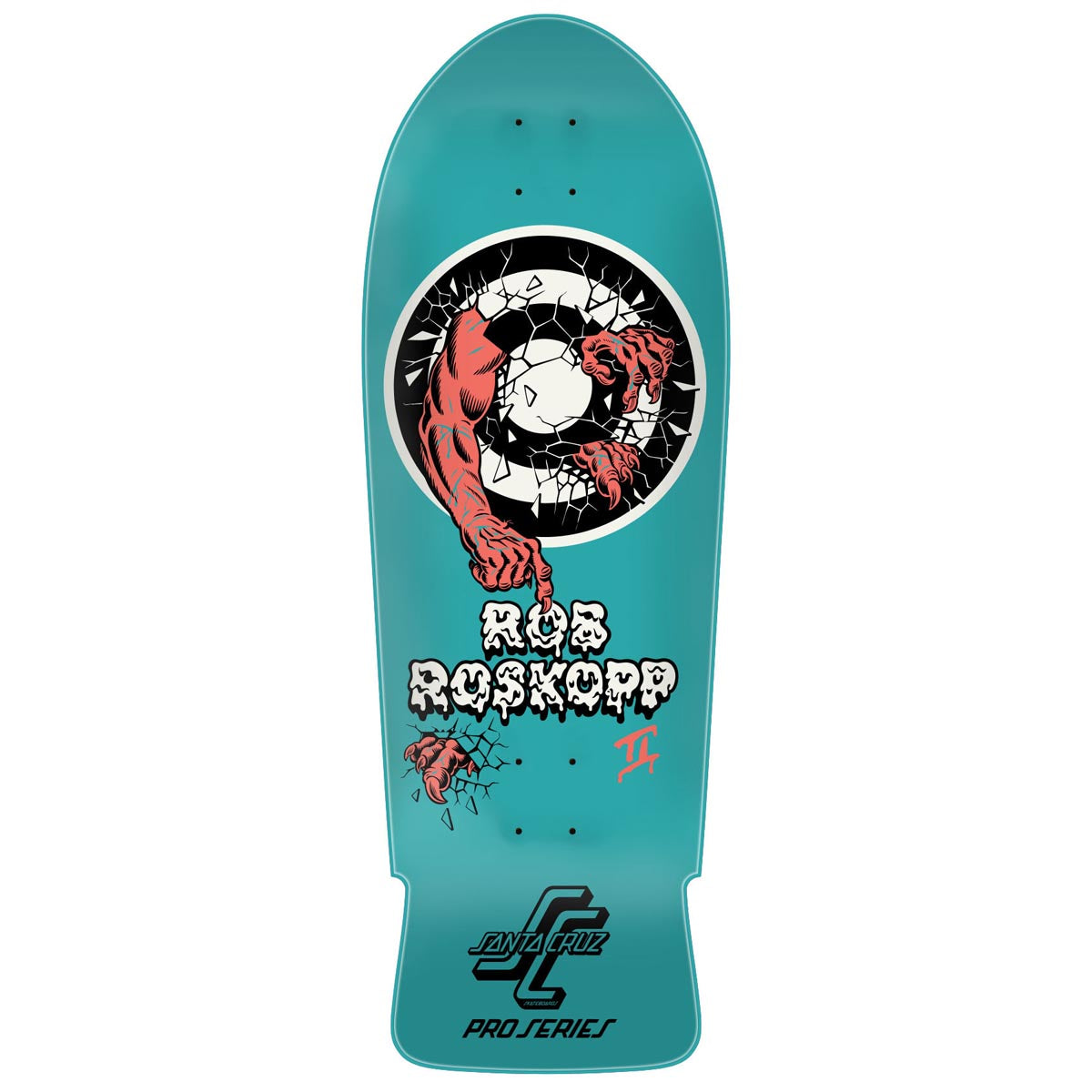 Santa Cruz Roskopp Two Reissue Skateboard Deck - 9.63