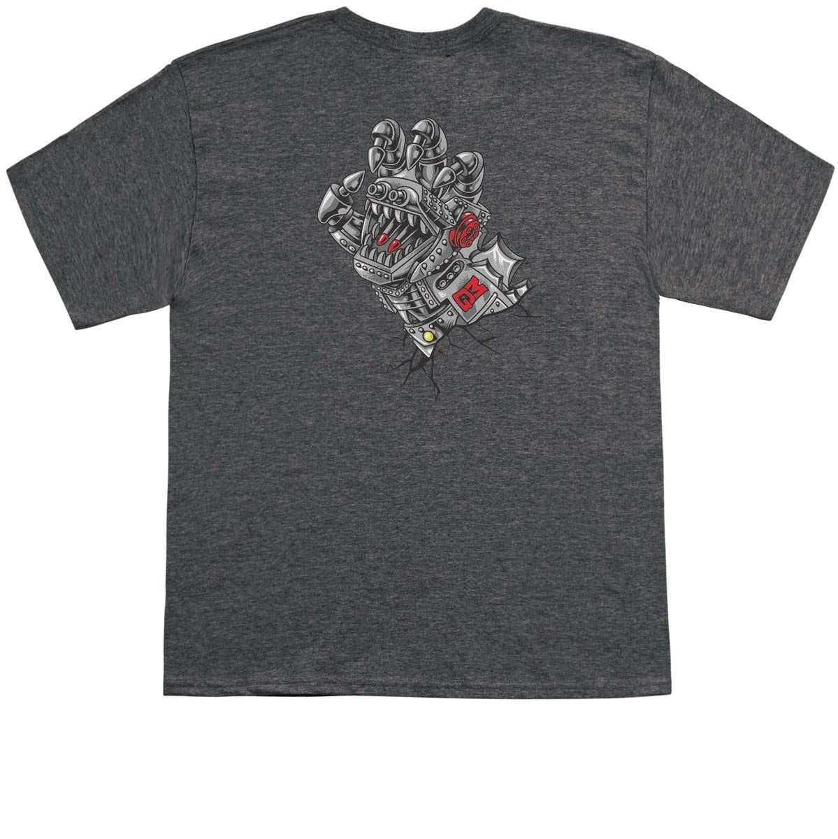 Santa Cruz x Godzilla Youth Mecha Hand T-Shirt - Dark Heather image 1