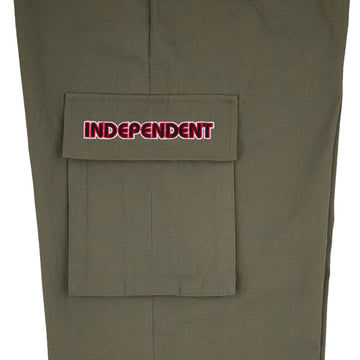 Independent Groundwork Cargo Pants - Olive
