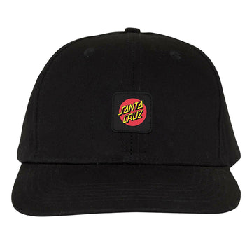 Santa Cruz Cruz Label Snapback Hat - Black