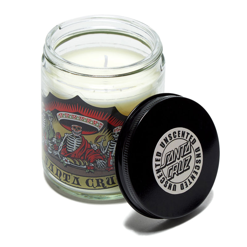 Santa Cruz Guzman Dead Diners Candle