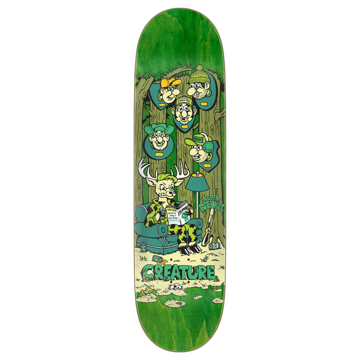 Creature Baekkel Big Game Pro Skateboard Deck - 8.53