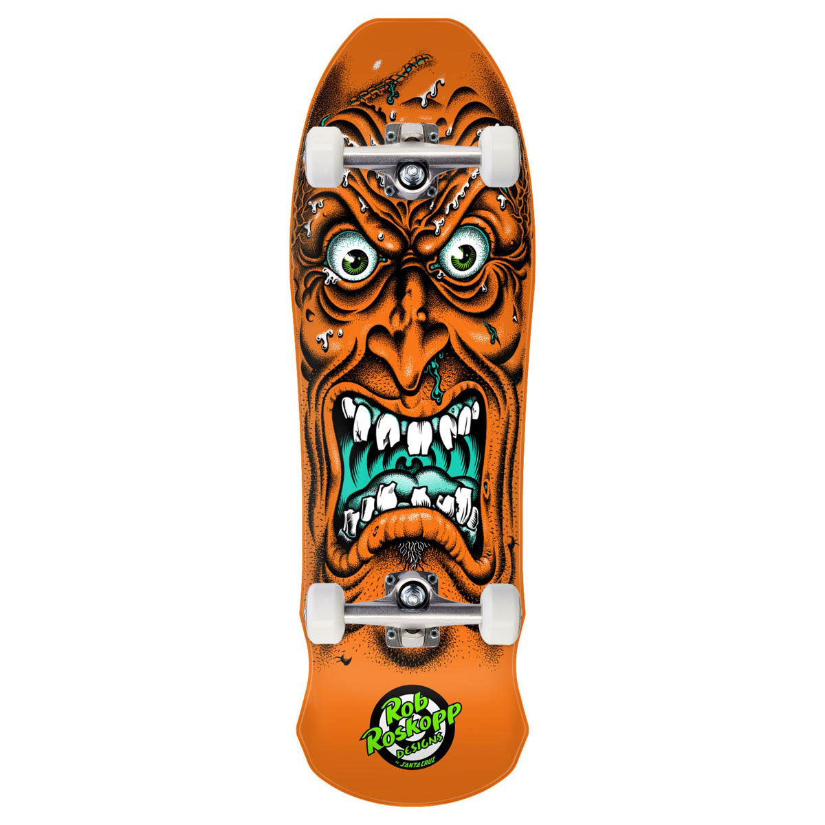 Santa Cruz Roskopp Face Reissue Skateboard Complete - 9.50