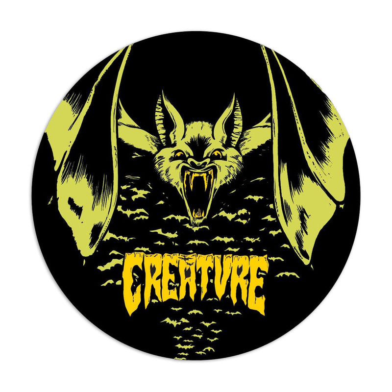 Creature Bat Relic Vinyl Sticker - Black