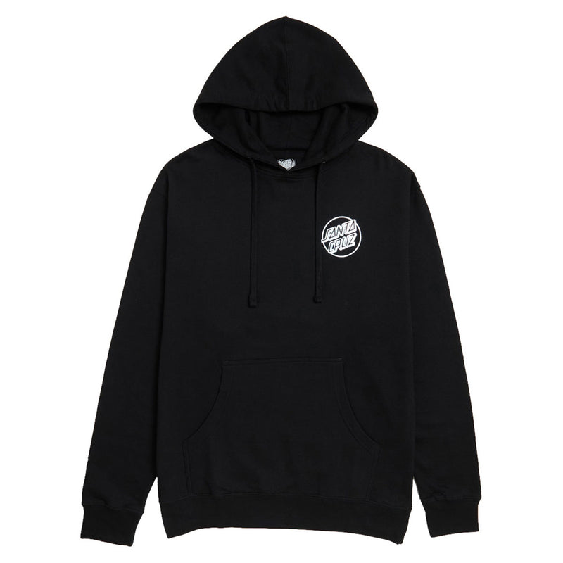 Santa Cruz Womens Opus Dot Relaxed Hoodie - Black/Diamond Foil