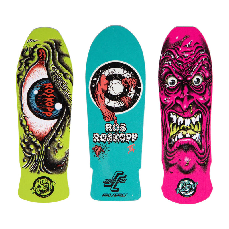 Santa Cruz Deck Series 2 Magnet Set - Neon