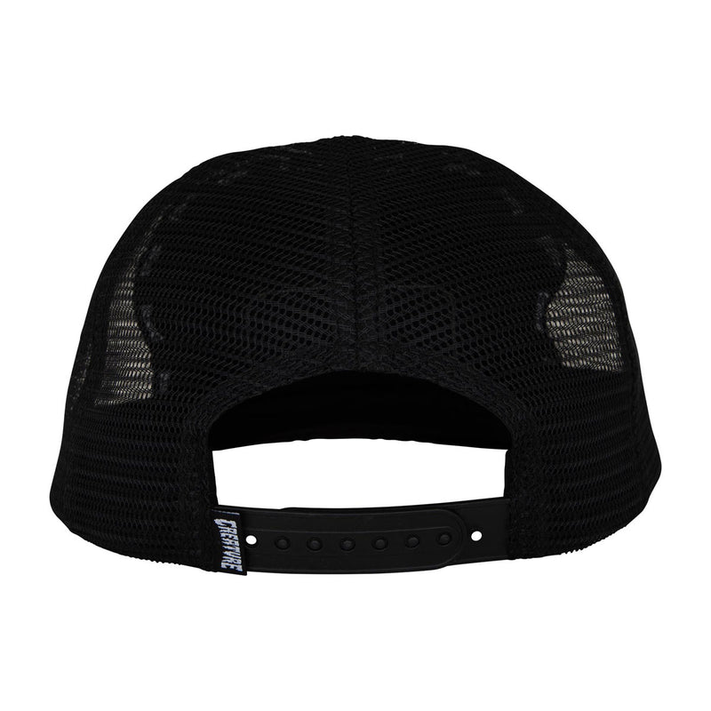 Creature Haunted Sea Mesh Trucker Hat - Black