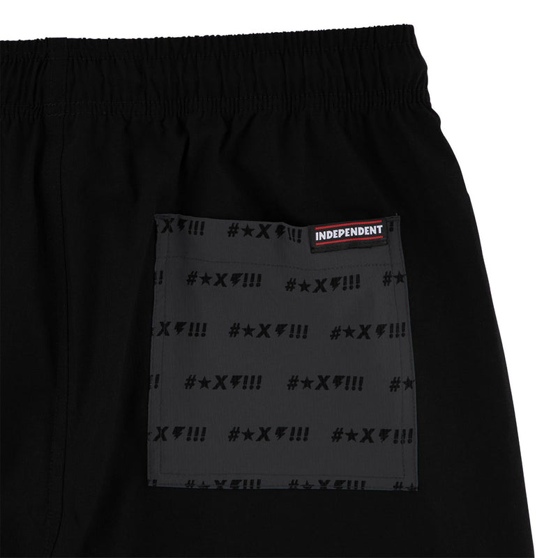 Independent Exclamation Hybrid Shorts - Black