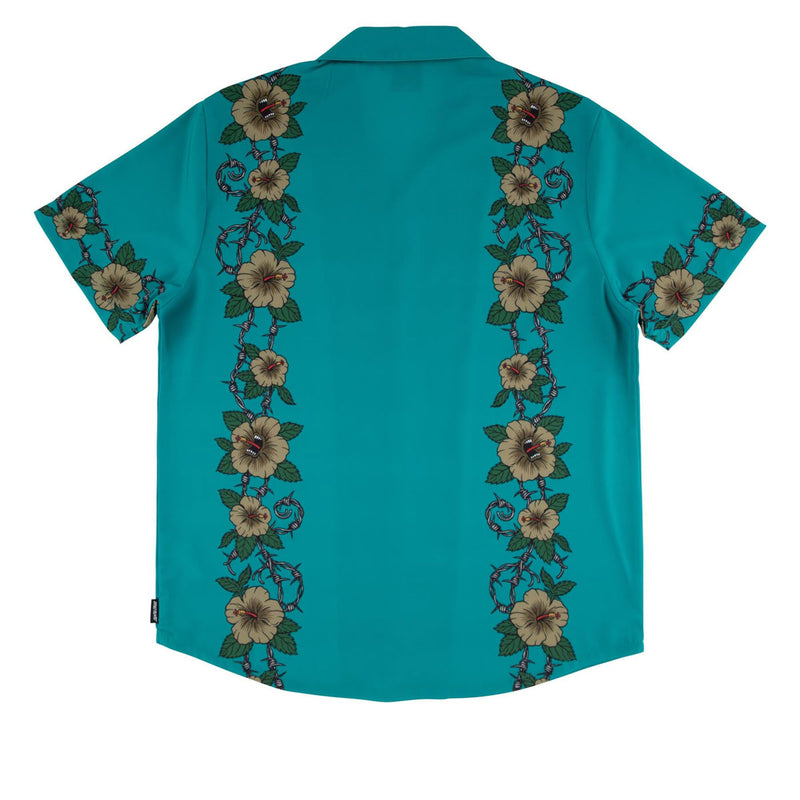 Santa Cruz Screaming Cabana Party Shirt - Tropic Teal