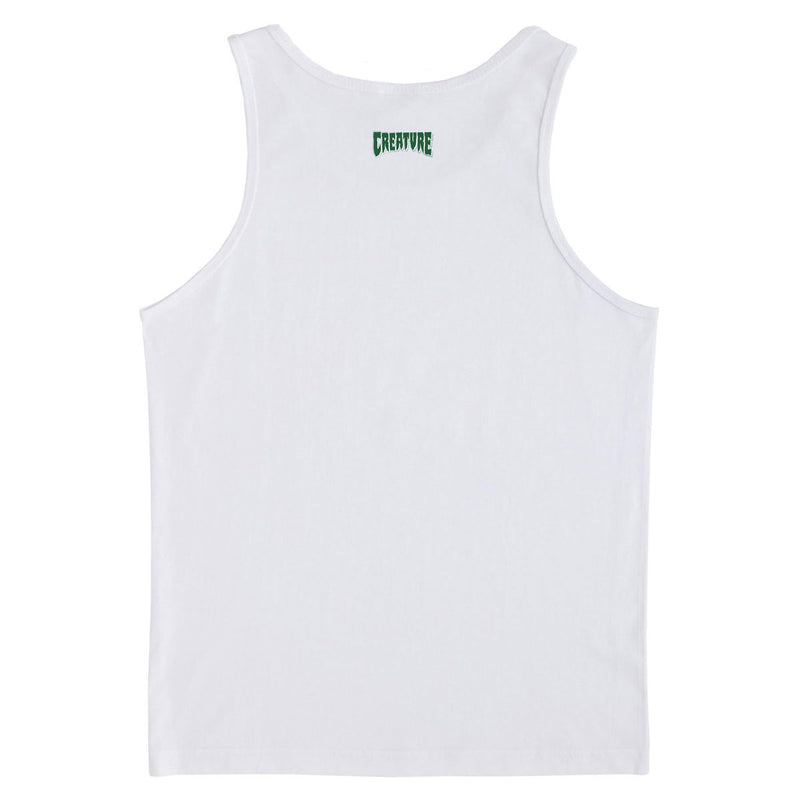 Creature Haunted Sea Tank Top - White