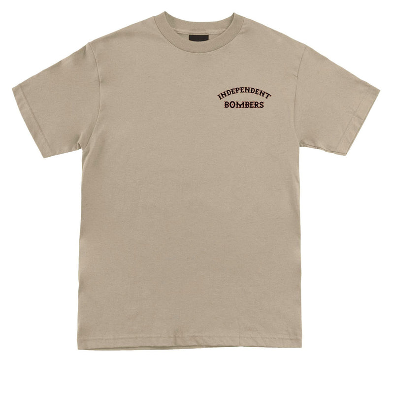 Independent Bombers T-Shirt - Sand