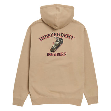 Independent Bombers Zip Hoodie - Sandstone