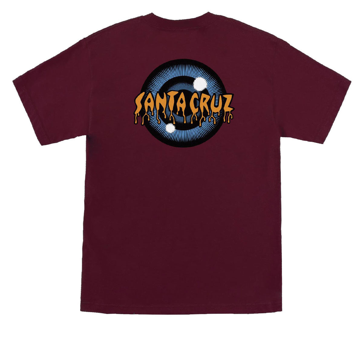 Santa Cruz Roskopp Iris T-Shirt - Maroon image 1
