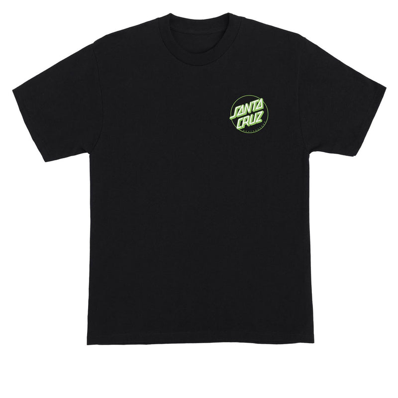 Santa Cruz Screaming Hibiscus T-Shirt - Black