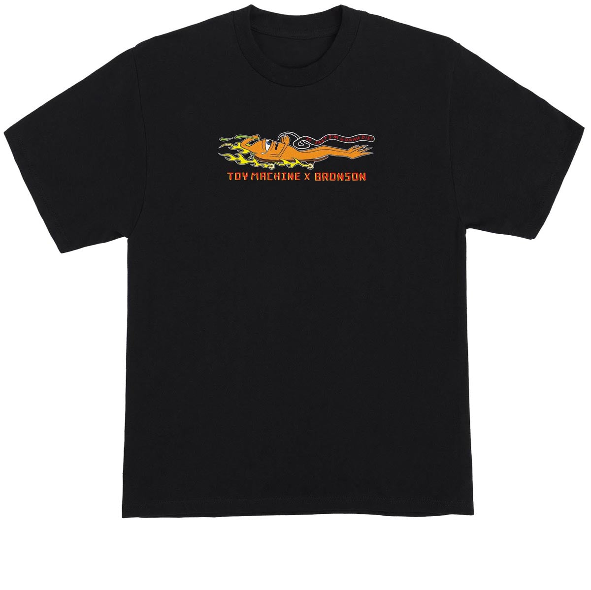 Bronson x Toy Machine T-Shirt - Black image 1