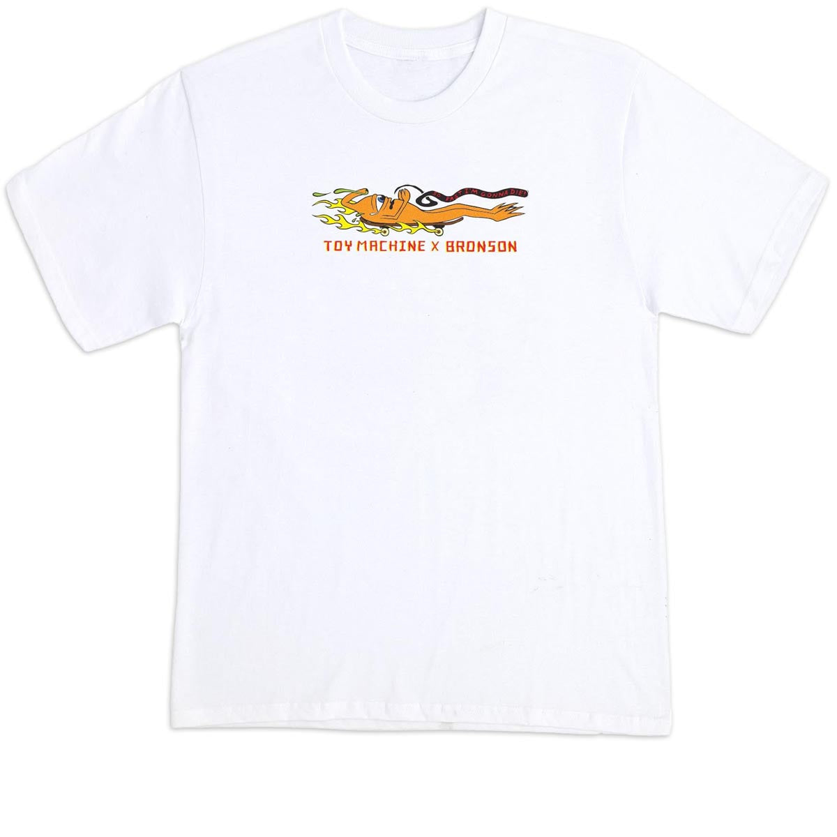 Bronson x Toy Machine T-Shirt - White image 1