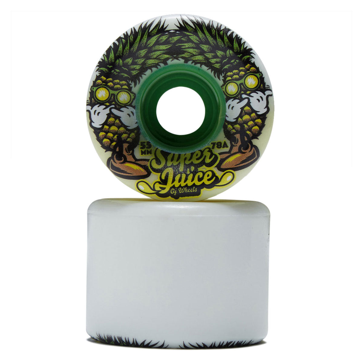 OJ Mini Super Juice 78a Skateboard Wheels - Pina Colada - 55mm image 2