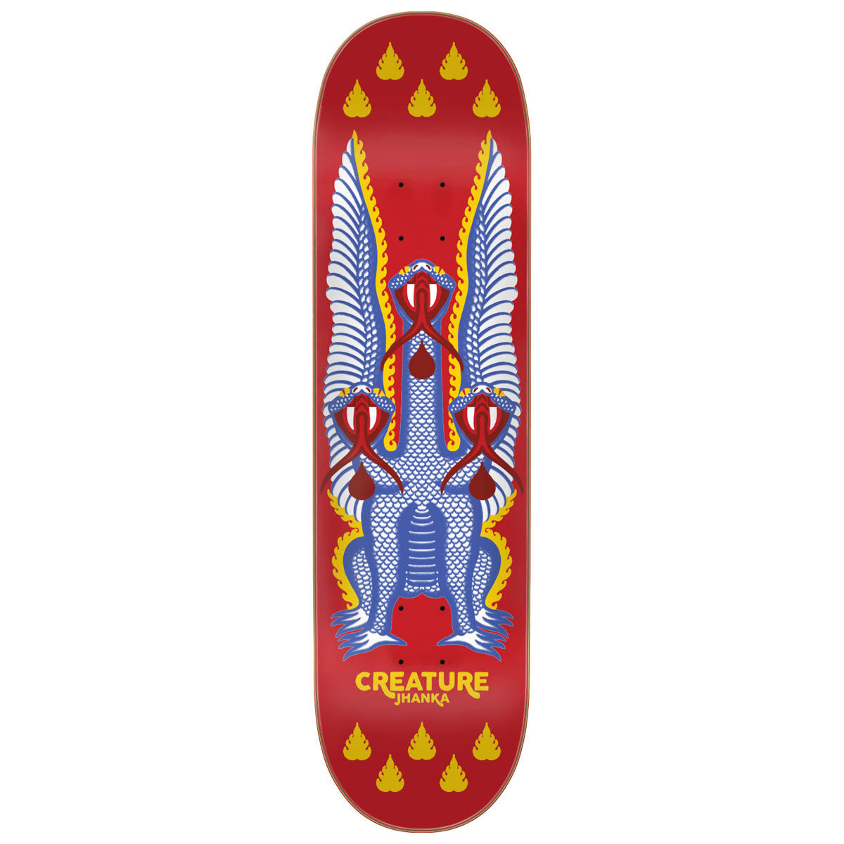Creature Jhanka Snakes Skateboard Deck - 8.375