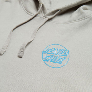 Santa Cruz Womens Opus Dot Hoodie - Smoke