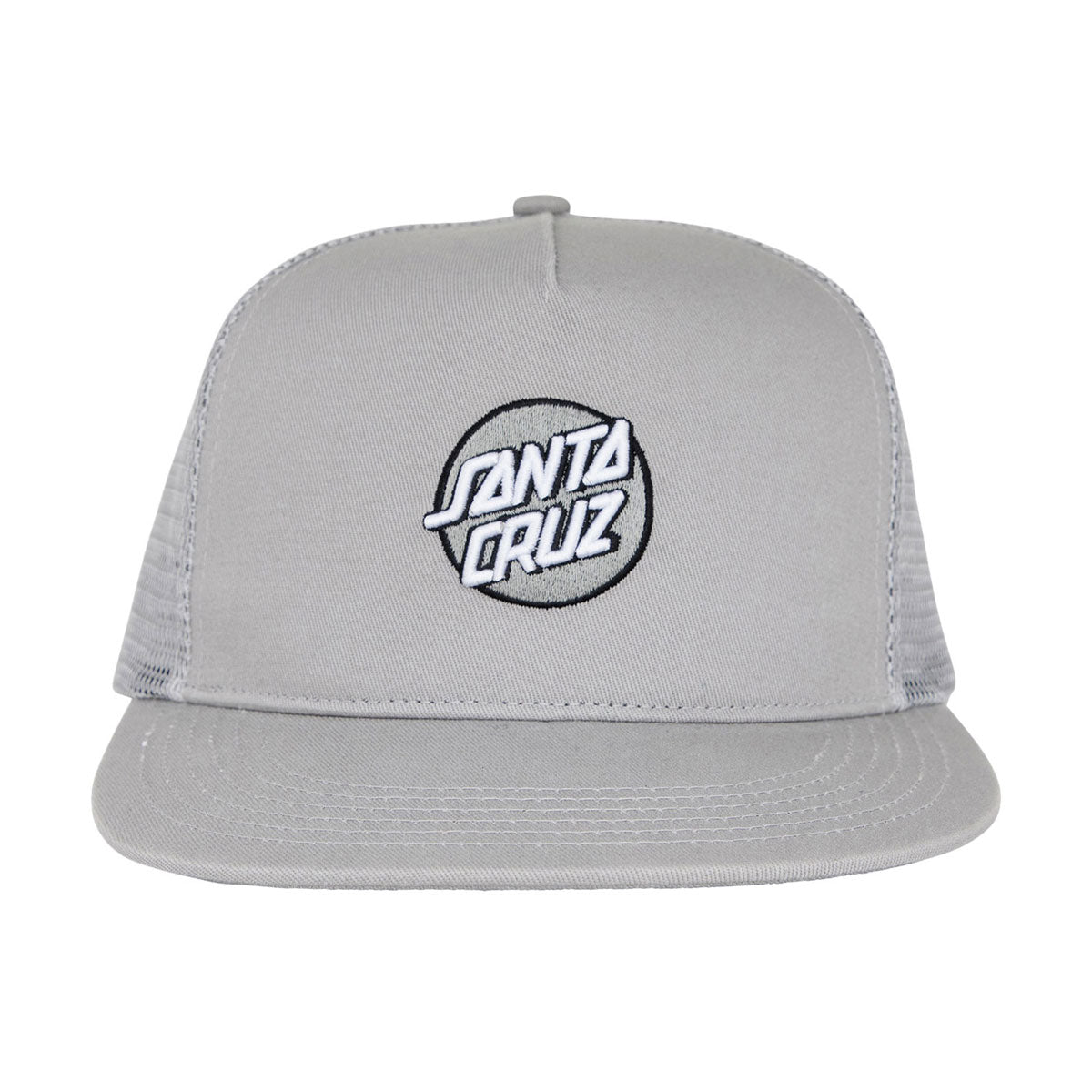 Santa Cruz Cruz Embroidered Trucker Hat - Tonal Grey image 3
