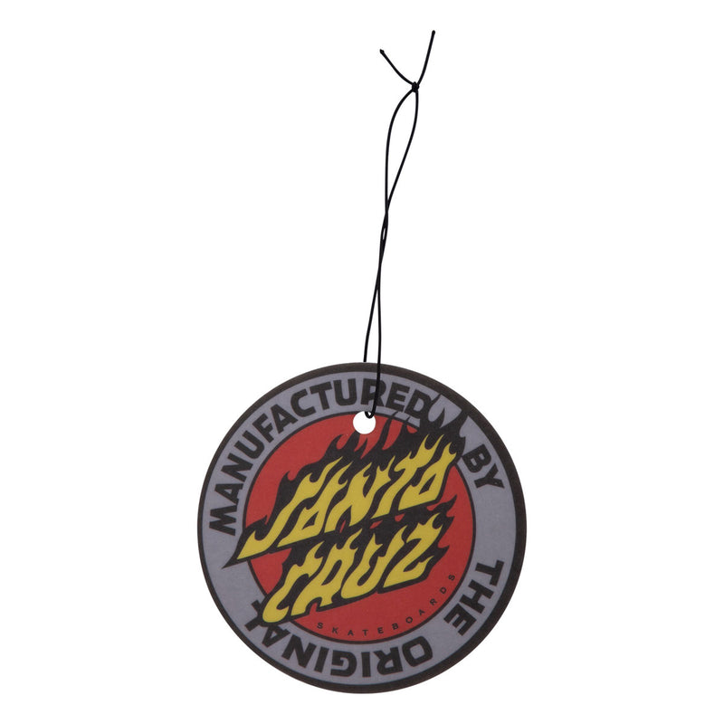 Santa Cruz Flamed MFG Dot Air Freshener - Grey