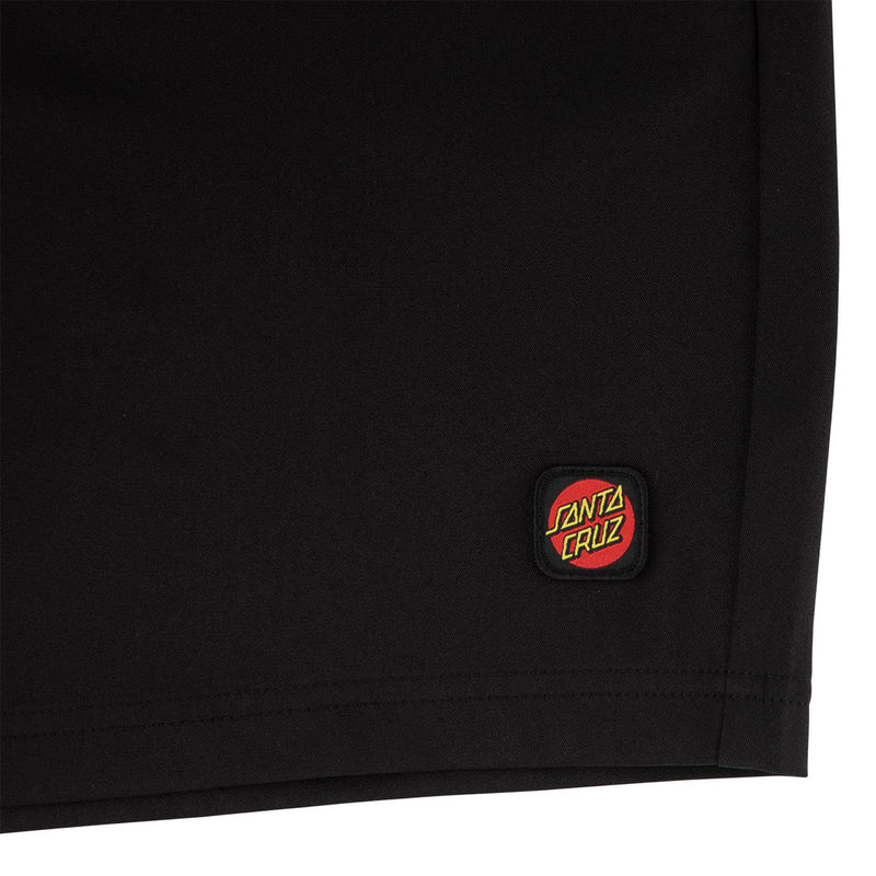 Santa Cruz Dot Pull On Boardshorts - Black