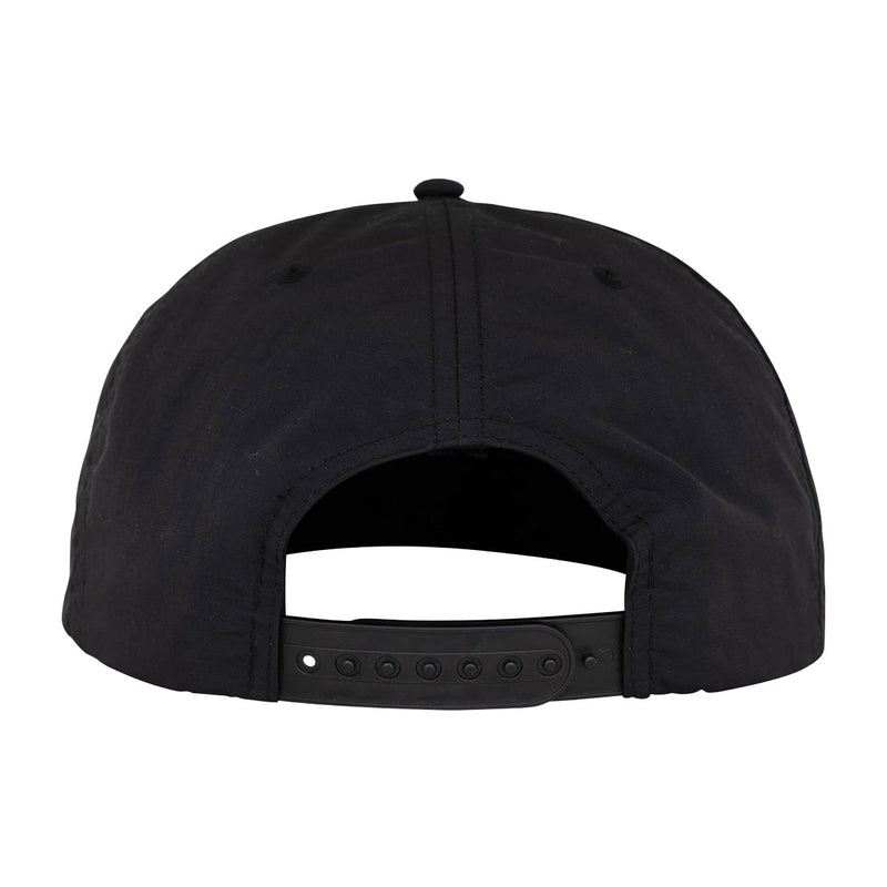 Santa Cruz Minimal Burnt Opus Snapback Hat - Black
