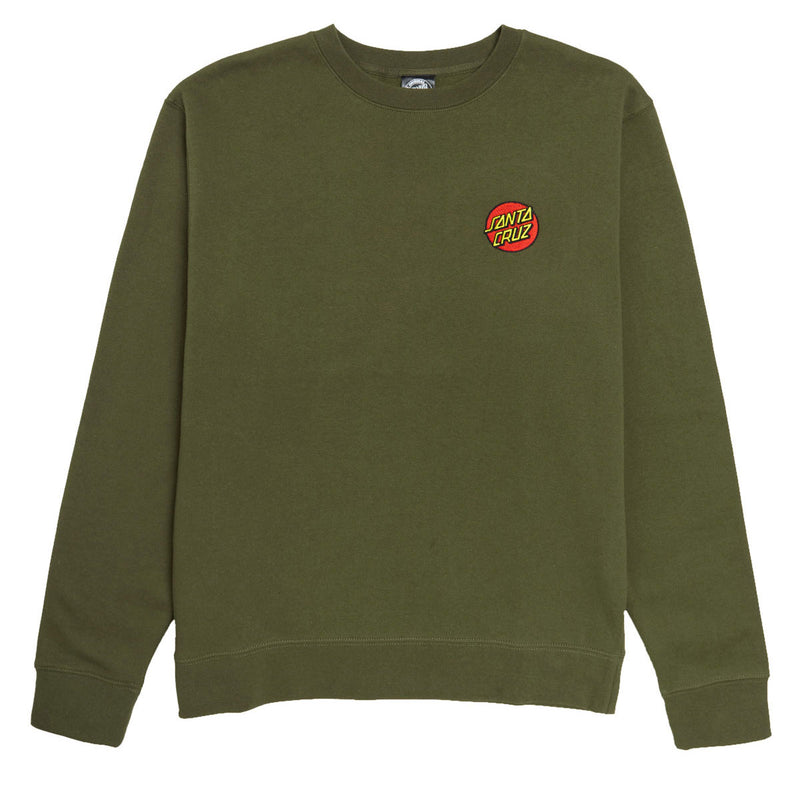 Santa Cruz Cruz Embroidered Sweatshirt - Army