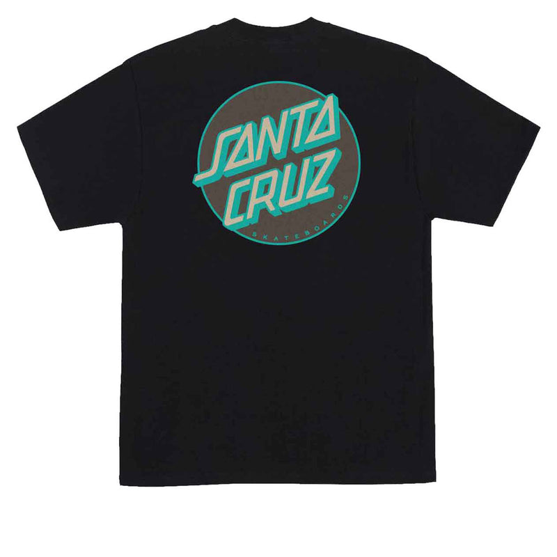 Santa Cruz Other Dot T-Shirt - Black/Brown/Teal