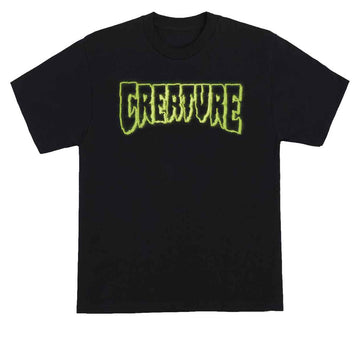 Creature Bonehead Glitch T-Shirt - Black
