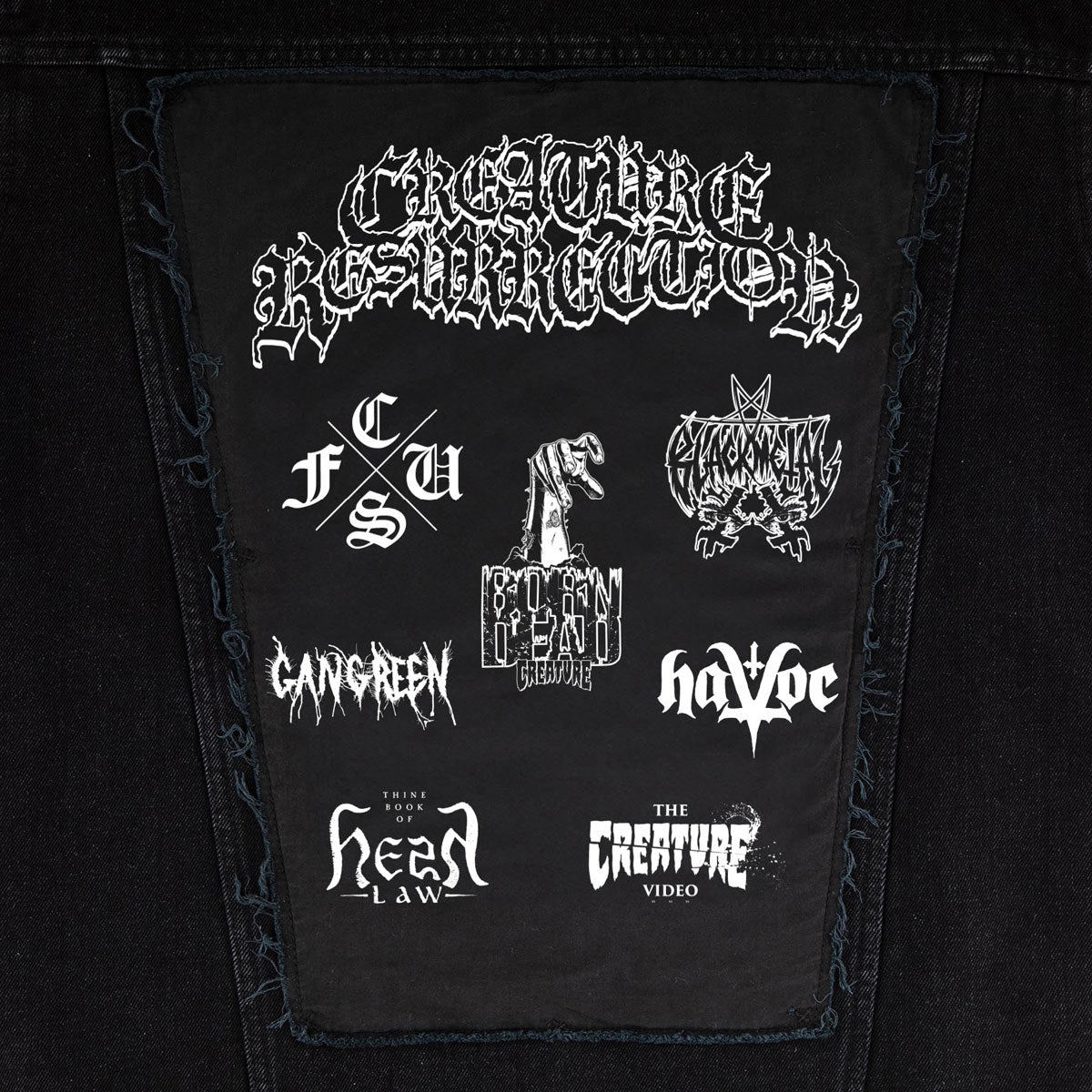 Creature Resurrection Vest - Black image 3