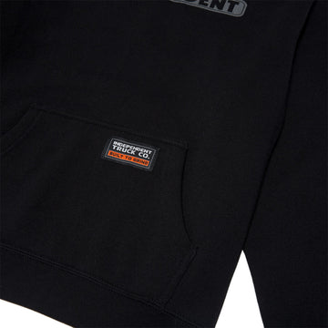 Independent Youth Bar Logo Reflective Hoodie - Black/Reflective