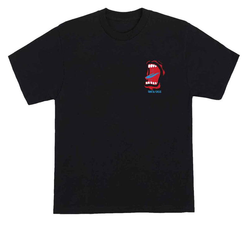 Santa Cruz Screaming Connect T-Shirt - Black