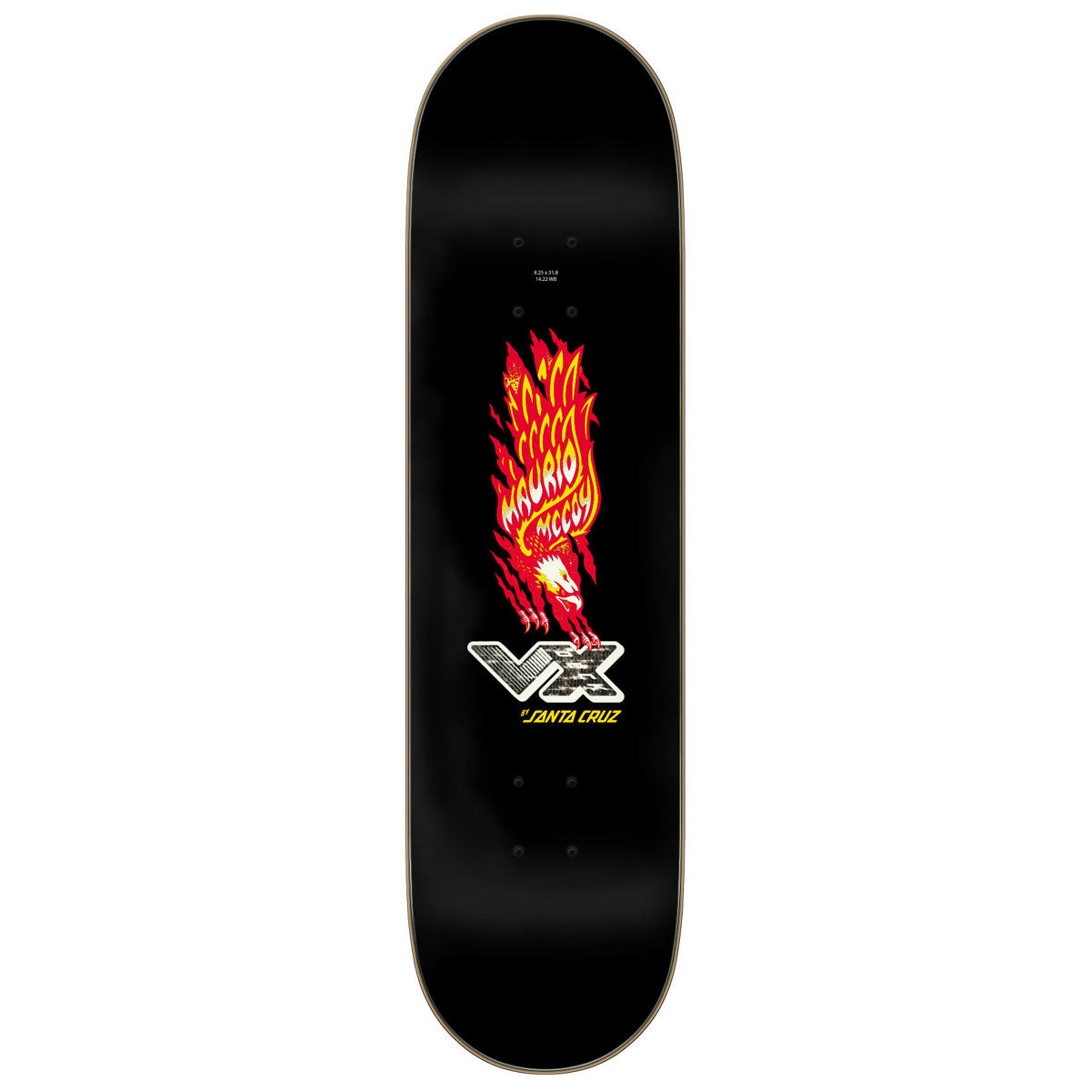 Santa Cruz McCoy Ripping Eagle VX Twin Deck Skateboard Complete - 8.25