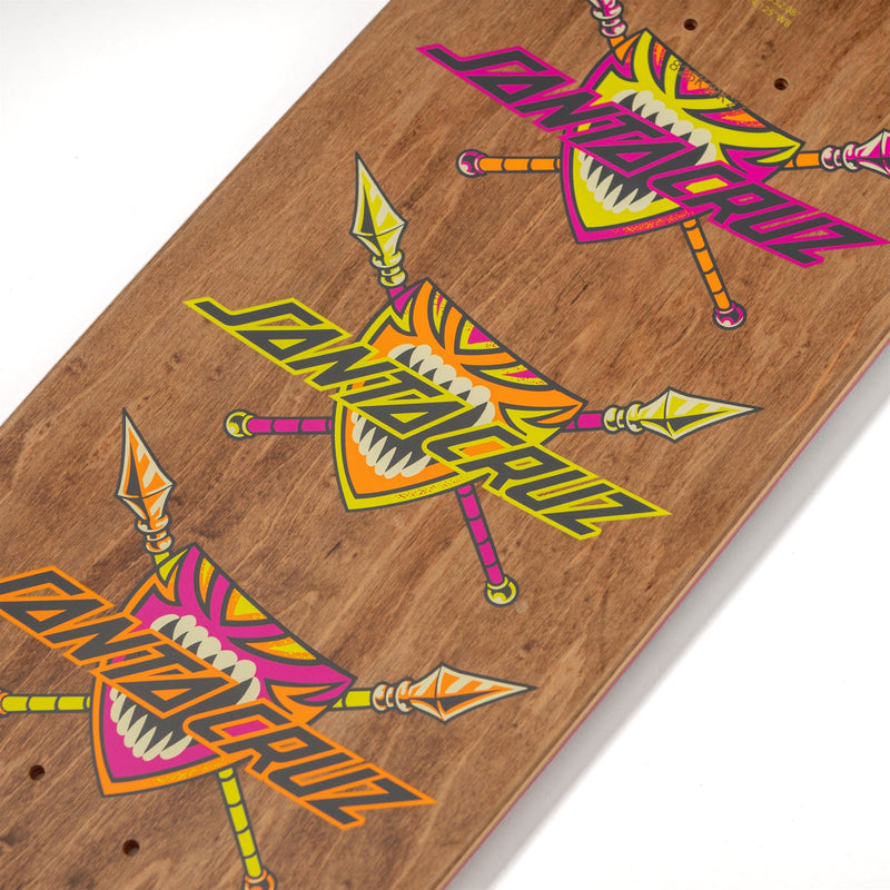 Santa Cruz Salba Firedance Pro Shaped Skateboard Deck - 8.80