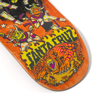 Santa Cruz Salba Firedance Pro Shaped Skateboard Deck - 8.80