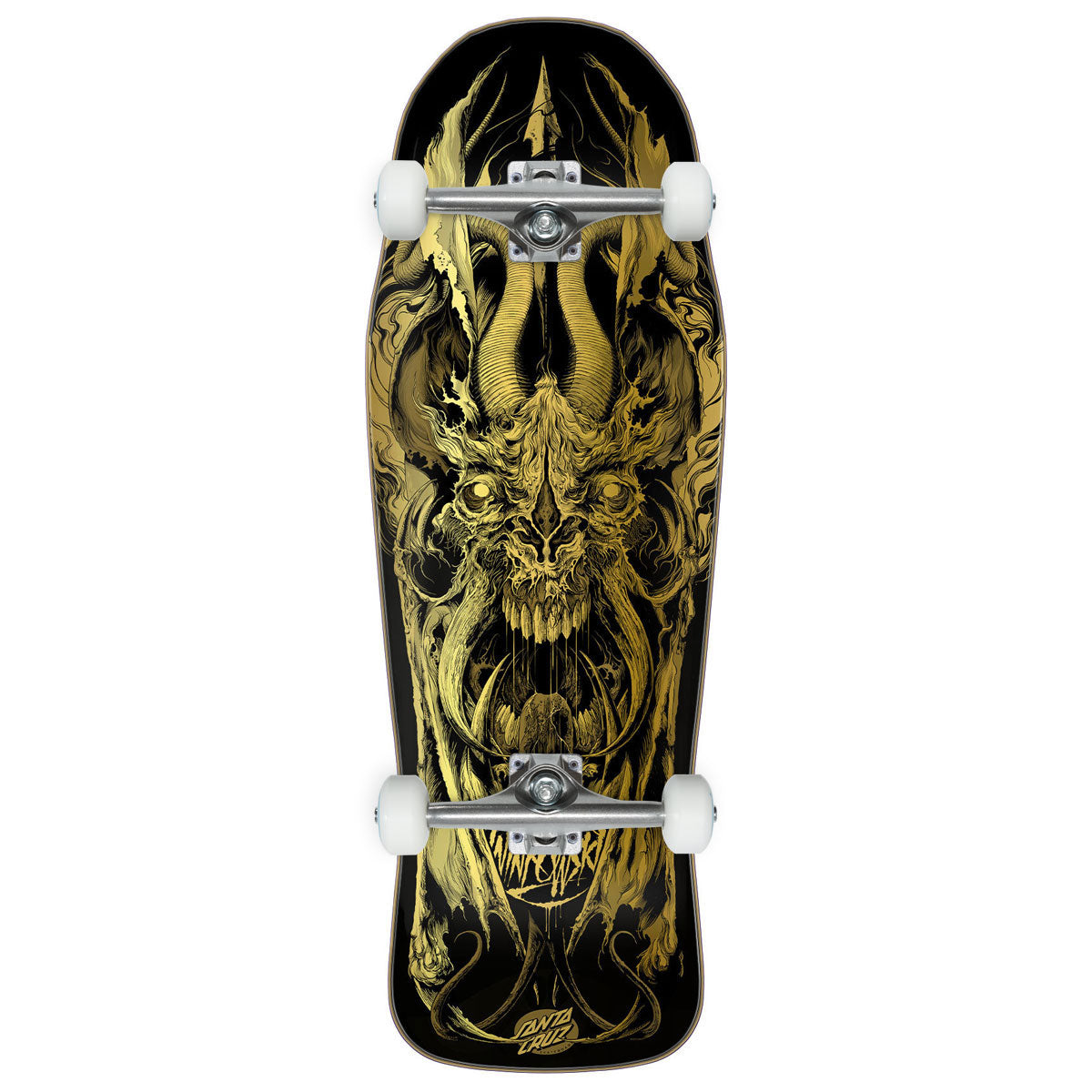 Santa Cruz Winkowski Primeval Gold Pro Shaped Skateboard Complete - 10.34