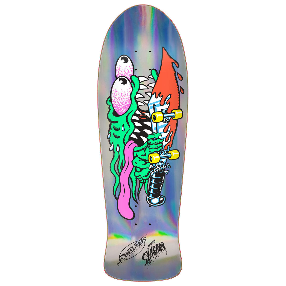 Santa Cruz Meek Slasher Reissue Skateboard Deck - 10.10