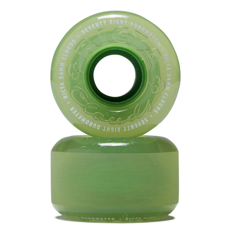Ricta Mojito Clouds 78a Skateboard Wheels - Yellow - 54mm