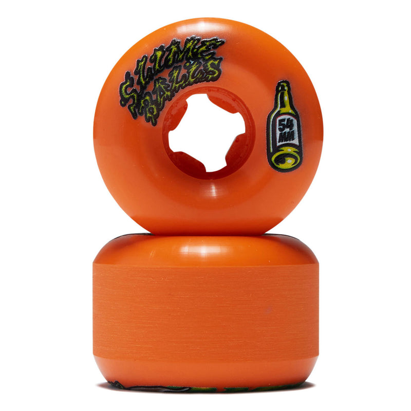 Slime Balls Collin Provost Beer Guest Vomit Mini 97a Skateboard Wheels - Orange - 54mm