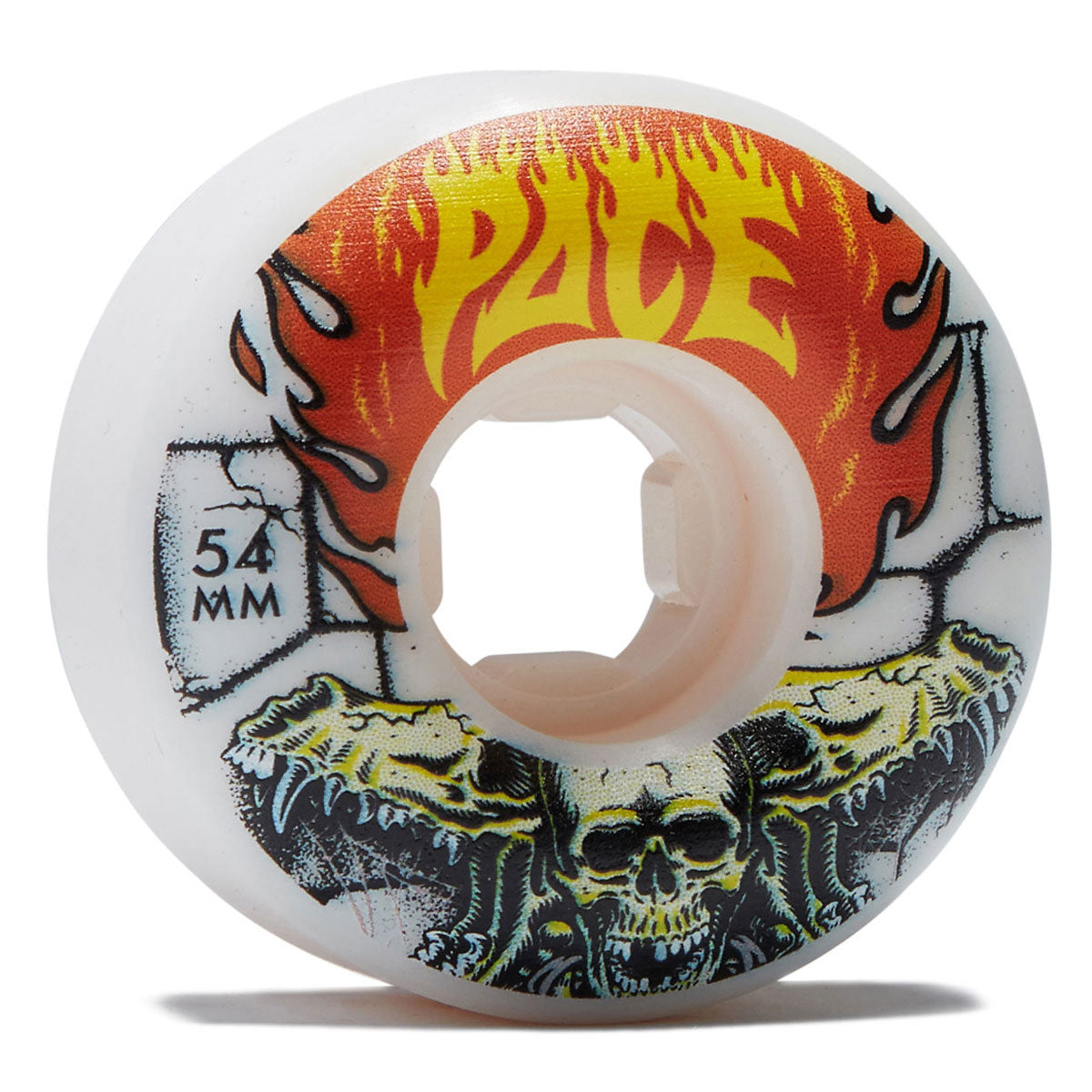 OJ Rob Pace Dungeon Elite Chubbies 101a Skateboard Wheels - White - 54mm image 1